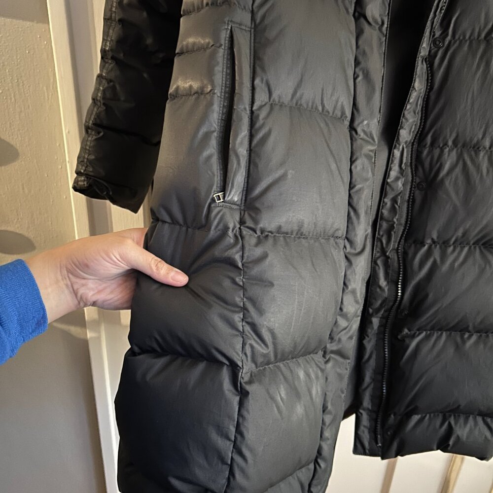 Patagonia Black Down Puffer Parka Women's Size Small - Picture 2 of 14